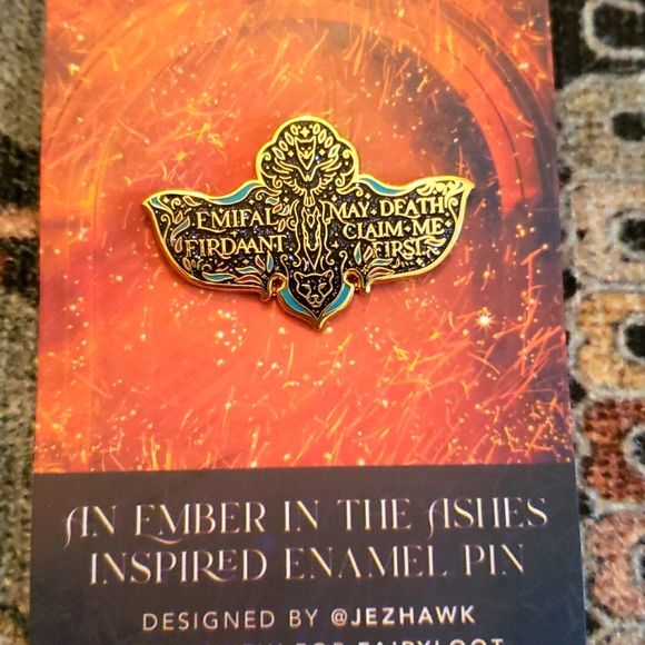 3/$25 An Ember in the Ashes Enamel Pin - Picture 1 of 2